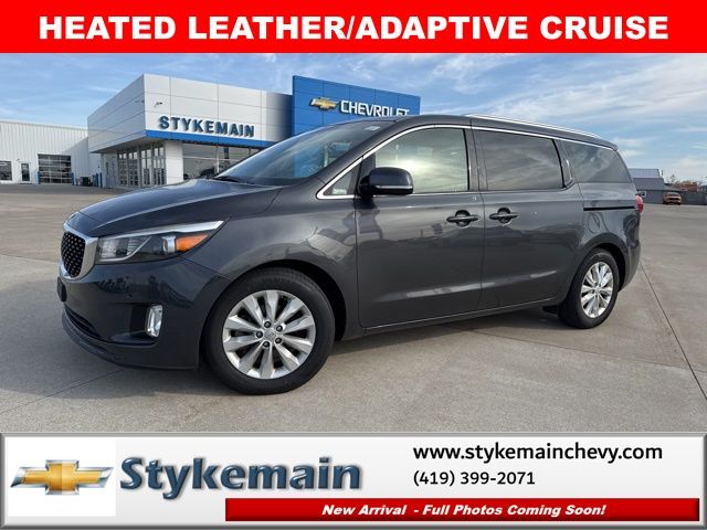 Gray (Platinum Graphite) 2017 Kia Sedona EX Minivan Front-Wheel Drive 6-Speed Automatic