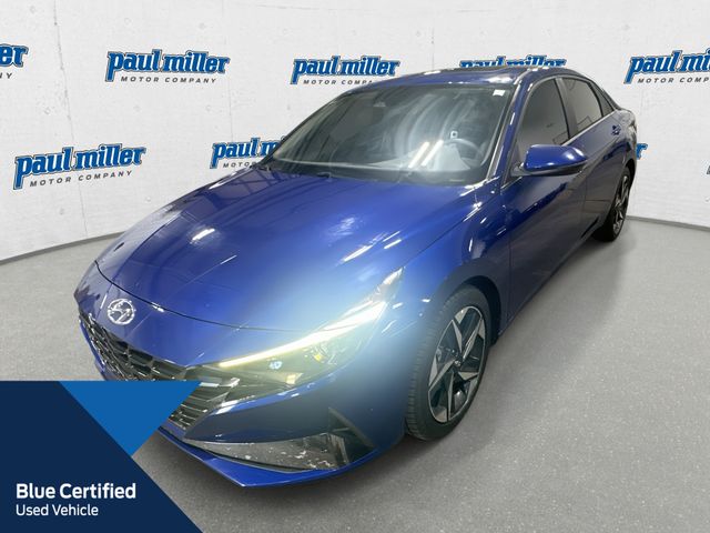 Intense Blue 2022 Hyundai Elantra Sedan Front-Wheel Drive Continuously Variable Transmission