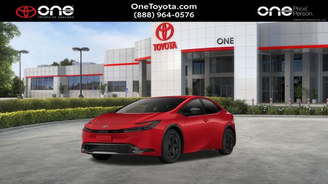Red 2026 Toyota Prius LE FWD Hatchback Front-Wheel Drive Continuously Variable Transmission