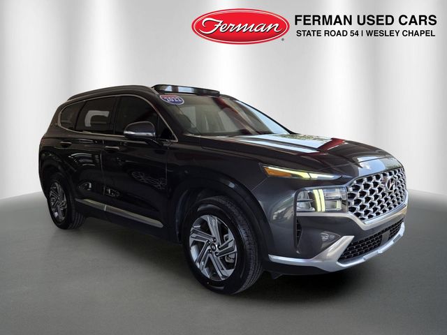 Portofino Gray 2022 Hyundai Santa Fe SUV / Crossover Front-Wheel Drive 8-Speed Automatic
