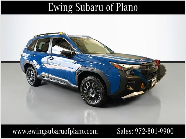 Geyser Blue 2026 Subaru Forester SUV / Crossover All-Wheel Drive Continuously Variable Transmission