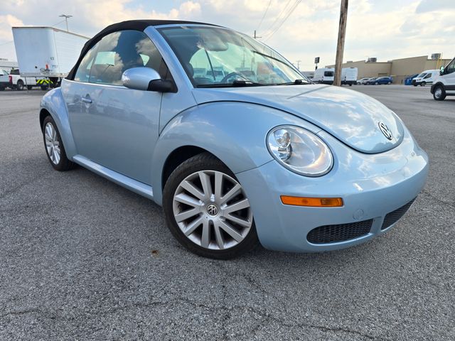 Silver 2010 Volkswagen Beetle Convertible Front-Wheel Drive 6-Speed Automatic