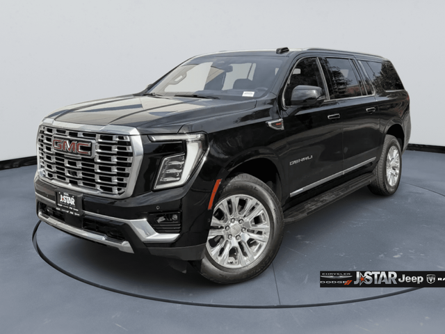 Onyx Black 2025 GMC Yukon XL SUV / Crossover Four-Wheel Drive 