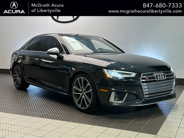 Black Metallic 2019 Audi S4 Sedan All-Wheel Drive 8-Speed Automatic