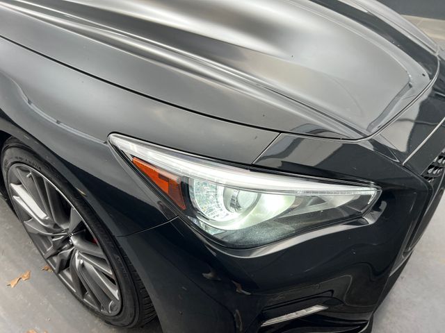 2022 Midnight Black Infiniti Q50 Red Sport 400 RWD Sedan