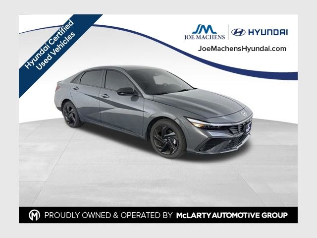 Ecotronic Gray 2026 Hyundai Elantra Sedan Front-Wheel Drive Continuously Variable Transmission