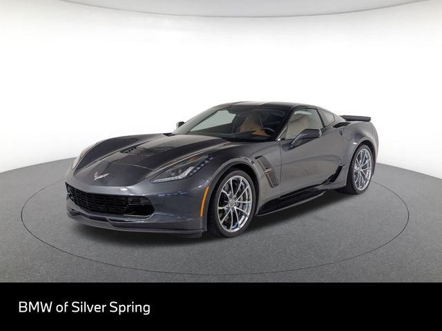 Watkins Glen Gray Metallic 2017 Chevrolet Corvette Grand Sport 3LT Coupe RWD Coupe Rear-Wheel Drive 7-Speed Manual