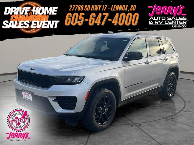 Silver Zynith 2024 Jeep Grand Cherokee Altitude X 4WD SUV / Crossover Four-Wheel Drive 8-Speed Automatic