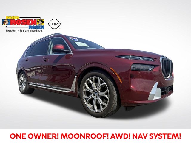 Red 2025 BMW X7 xDrive40i AWD SUV / Crossover All-Wheel Drive 8-Speed Automatic