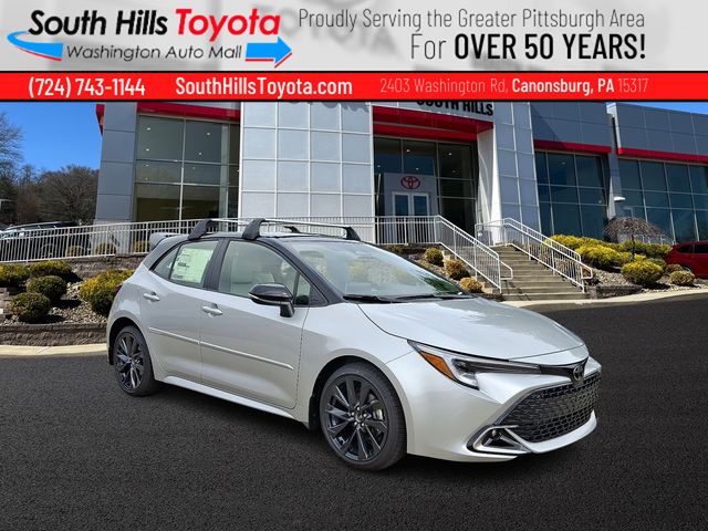 Classic Silver 2026 Toyota Corolla Hatchback Hatchback Front-Wheel Drive Continuously Variable Transmission