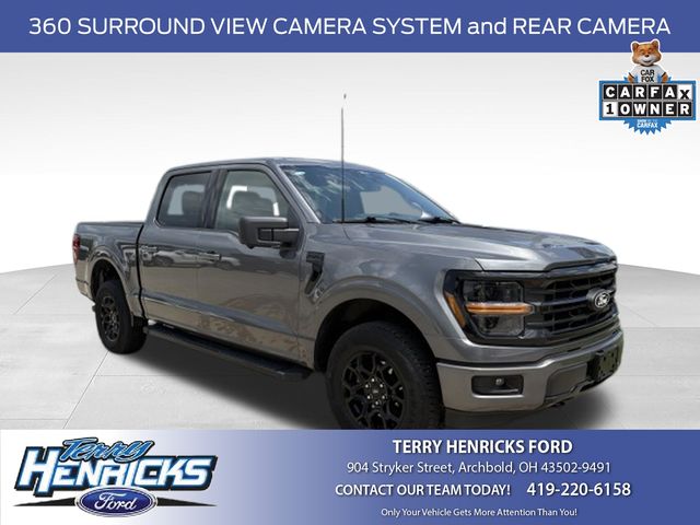 Carbonized Gray Metallic 2024 Ford F-150 Pickup Truck Four-Wheel Drive Automatic