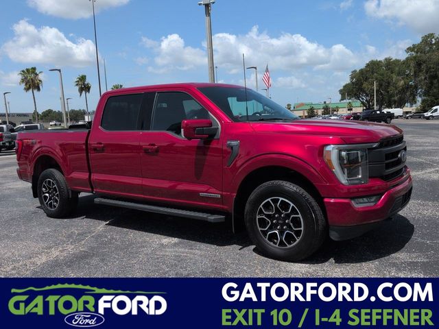 Rapid Red Metallic Tinted Clearcoat 2021 Ford F-150 Pickup Truck Four-Wheel Drive Automatic