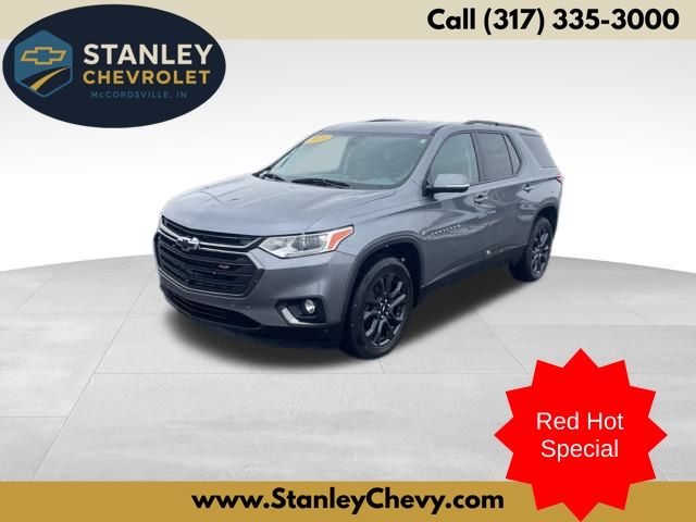 Gray (Satin Steel Metallic) 2020 Chevrolet Traverse RS FWD SUV / Crossover Front-Wheel Drive 9-Speed Automatic