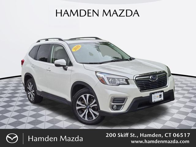 Crystal White Pearl 2019 Subaru Forester SUV / Crossover All-Wheel Drive Continuously Variable Transmission