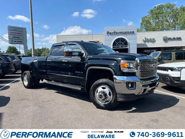 Onyx Black 2018 GMC Sierra 3500HD Pickup Truck Four-Wheel Drive 6-Speed Automatic