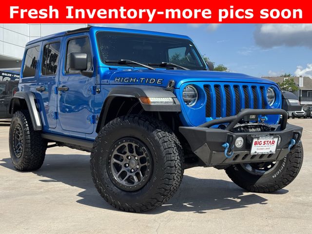 2022 Jeep Wrangler Unlimited High Tide Blue at DeMontrond Auto Country