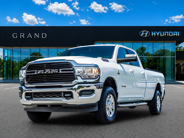 Bright White Clearcoat 2021 RAM 2500 Pickup Truck Four-Wheel Drive 6-Speed Automatic