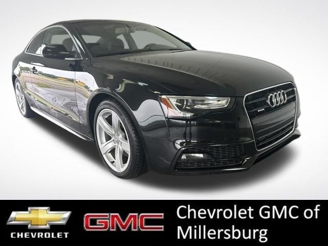 Black Metallic 2015 Audi A5 Coupe All-Wheel Drive 8-Speed Automatic