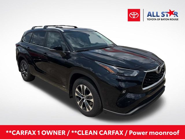 Midnight Black Metallic 2026 Toyota Highlander Hybrid SUV / Crossover All-Wheel Drive Continuously Variable Transmission