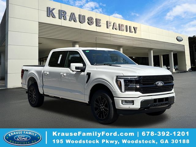 Star White Metallic Tri-Coat 2026 Ford F-150 Pickup Truck Four-Wheel Drive Automatic