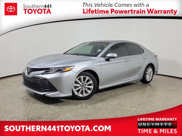 Celestial Silver Metallic 2020 Toyota Camry LE FWD Sedan Front-Wheel Drive 8-Speed Automatic