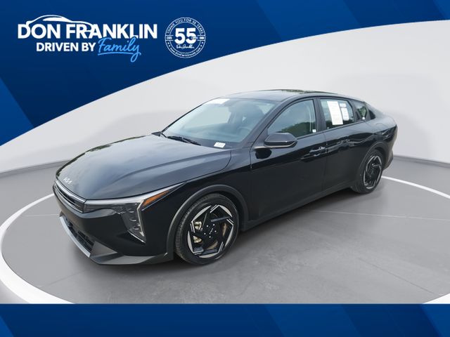 Aurora Black Pearl 2025 Kia K4 EX FWD Sedan Front-Wheel Drive Continuously Variable Transmission