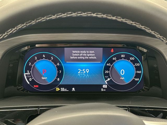 2026 Volkswagen Atlas Cross Sport 2.0T SE w/Technology White/off-white at Sutliff Volkswagen