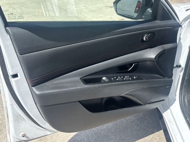 2025 Hyundai Elantra N Line White at Emmons Autoplex