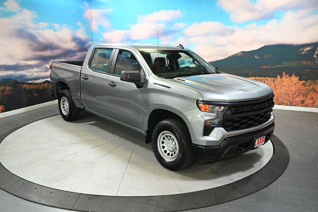 Sterling Gray Metallic 2026 Chevrolet Silverado 1500 Pickup Truck Four-Wheel Drive 8-Speed Automatic
