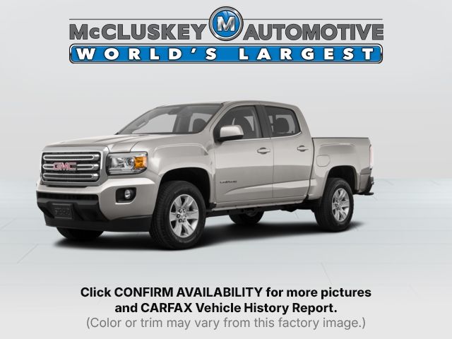 Dark Slate Metallic 2018 GMC Canyon Pickup Truck Four-Wheel Drive 6-Speed Automatic