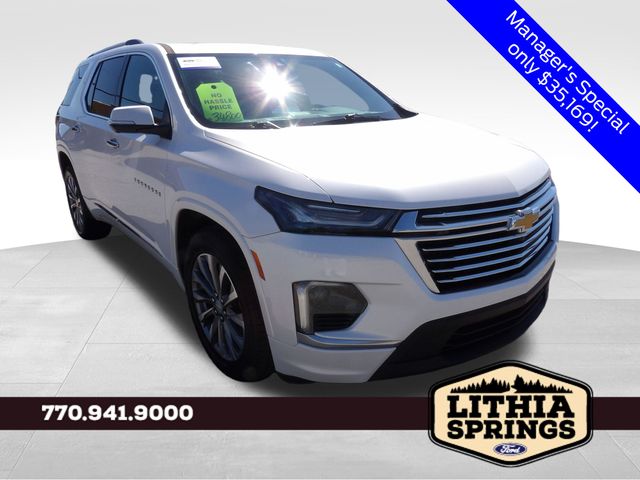 Pearl 2023 Chevrolet Traverse SUV / Crossover Four-Wheel Drive 9-Speed Automatic