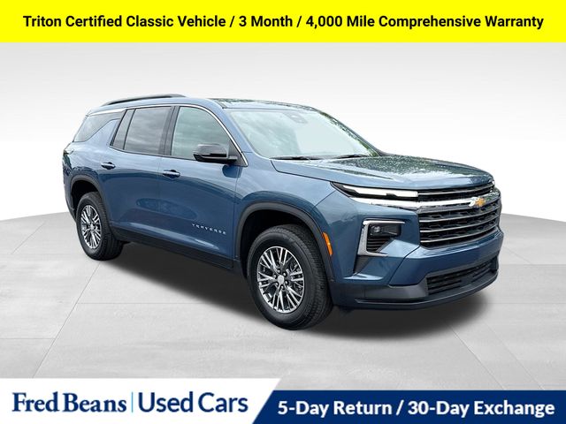 Lakeshore Blue Metallic 2026 Chevrolet Traverse SUV / Crossover Four-Wheel Drive 8-Speed Automatic