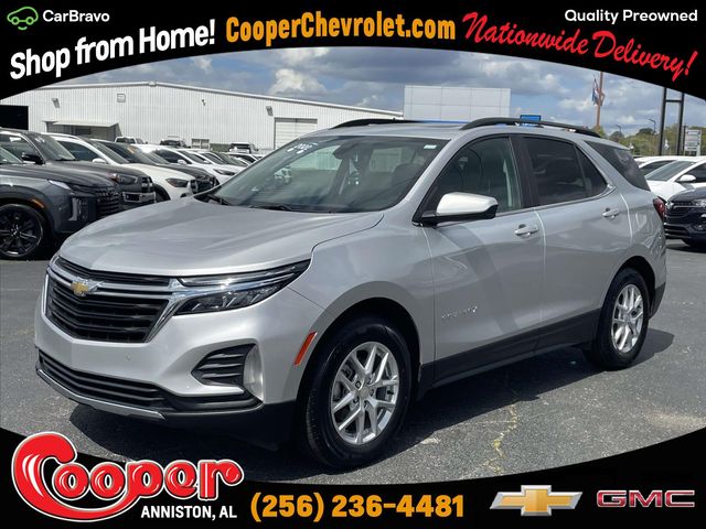 Silver Ice Metallic 2022 Chevrolet Equinox LT FWD with 1LT SUV / Crossover Front-Wheel Drive 6-Speed Automatic Overdrive