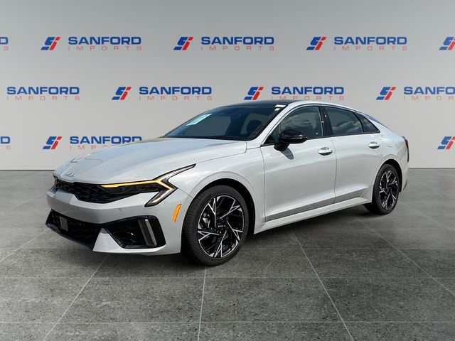 Wolf Gray 2025 Kia K5 GT-Line FWD Sedan Front-Wheel Drive 8-Speed Automatic