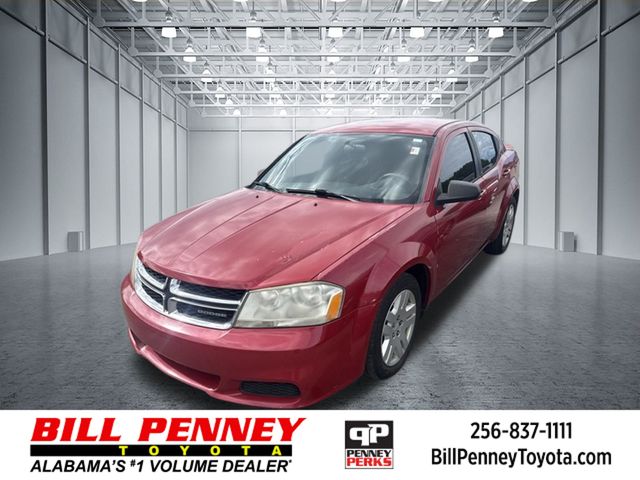 Red Line 2012 Dodge Avenger Sedan Front-Wheel Drive 4-Speed Automatic