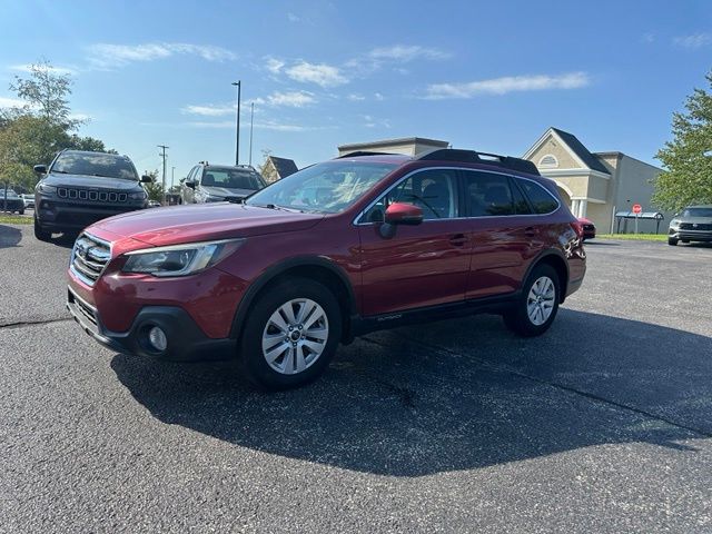 Crimson Red Pearl 2019 Subaru Outback Wagon All-Wheel Drive Continuously Variable Transmission