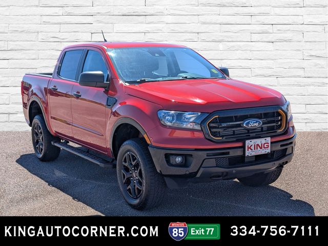 Chili Pepper Red 2023 Ford Ranger XLT SuperCrew 4WD Pickup Truck Four-Wheel Drive Automatic