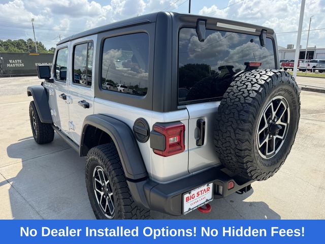 2024 Jeep Wrangler Rubicon Silver at Bayway Cadillac of The Woodlands