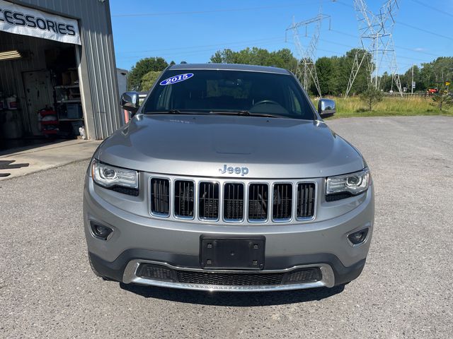 2015 Jeep Grand Cherokee Limited - Billet Silver Metallic exterior view 2