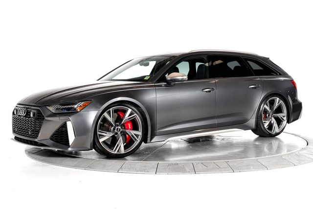 Daytona Gray Pearl Effect 2022 Audi RS 6 Avant Wagon All-Wheel Drive 8-Speed Automatic