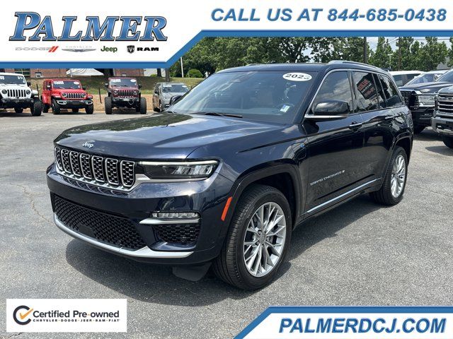 Midnight Sky 2023 Jeep Grand Cherokee 4xe Summit 4WD SUV / Crossover Four-Wheel Drive 8-Speed Automatic