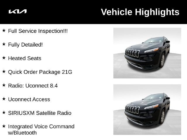 Used 2016 Jeep Cherokee SUV