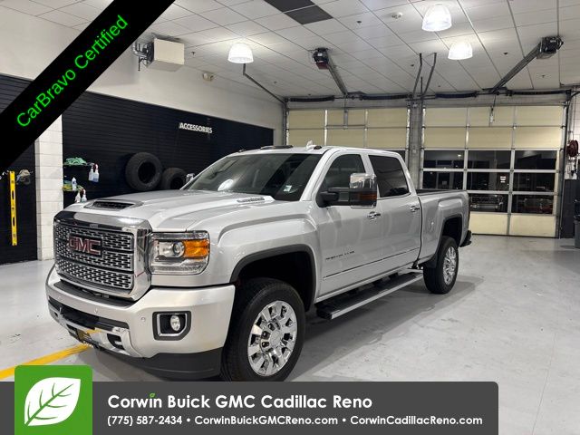 Quicksilver Metallic 2018 GMC Sierra 2500HD Pickup Truck Four-Wheel Drive 6-Speed Automatic