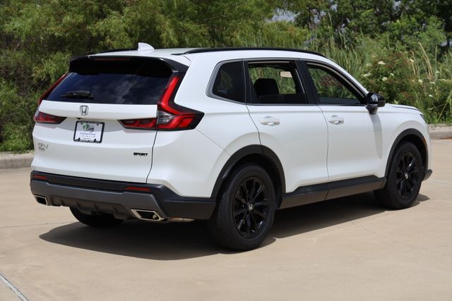 2023 Honda CR-V Hybrid Sport White at Classic Elite Chevrolet Sugar Land