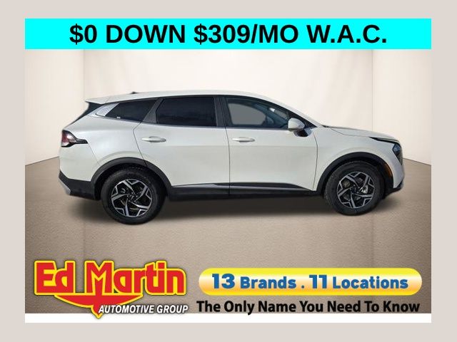 Snow White Pearl 2023 Kia Sportage SUV / Crossover Front-Wheel Drive 8-Speed Automatic