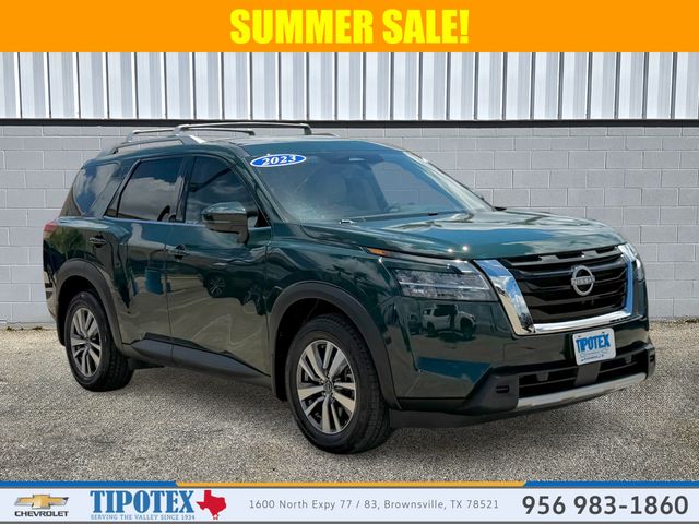Black (Obsidian Green Pearl) 2023 Nissan Pathfinder SL FWD SUV / Crossover Front-Wheel Drive 9-Speed Automatic