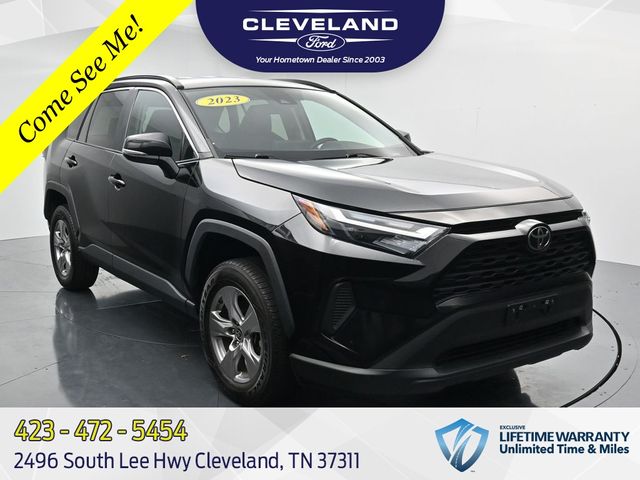 Midnight Black Metallic 2023 Toyota RAV4 SUV / Crossover All-Wheel Drive 8-Speed Automatic