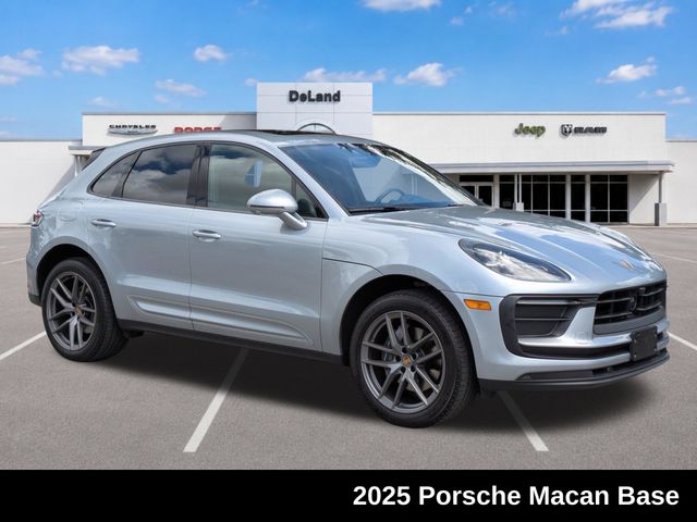 Silver 2025 Porsche Macan SUV / Crossover All-Wheel Drive 7-Speed Automatic