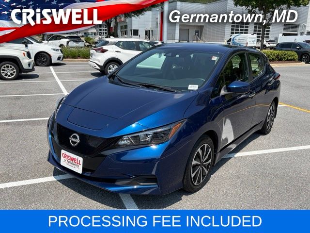 Deep Blue Pearl 2025 Nissan LEAF Hatchback Front-Wheel Drive Automatic