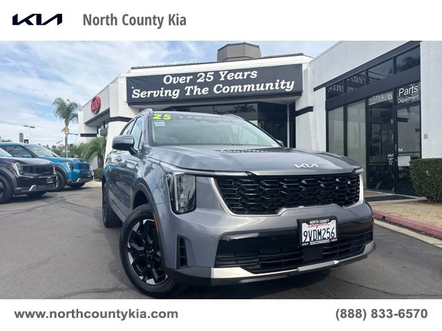 Everlasting Silver 2025 Kia Sorento SUV / Crossover All-Wheel Drive 8-Speed Automatic